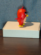 Angry Birds Red Action Figure Burger King 2017 | Flapping Wings Movie Toy