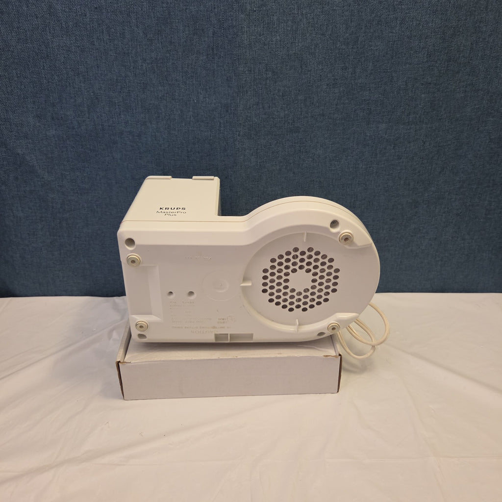 KRUPS MasterPro Plus Food Processor Replacement Motor Base Type 704 White Tested