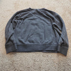 Old Navy Skateboard Skeleton Sweatshirt Boys L Grey Fleece Crewneck Preowned