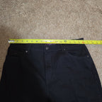 Gloria Vanderbilt Amanda Black Jeans Stretch 14P Short Women Classic
