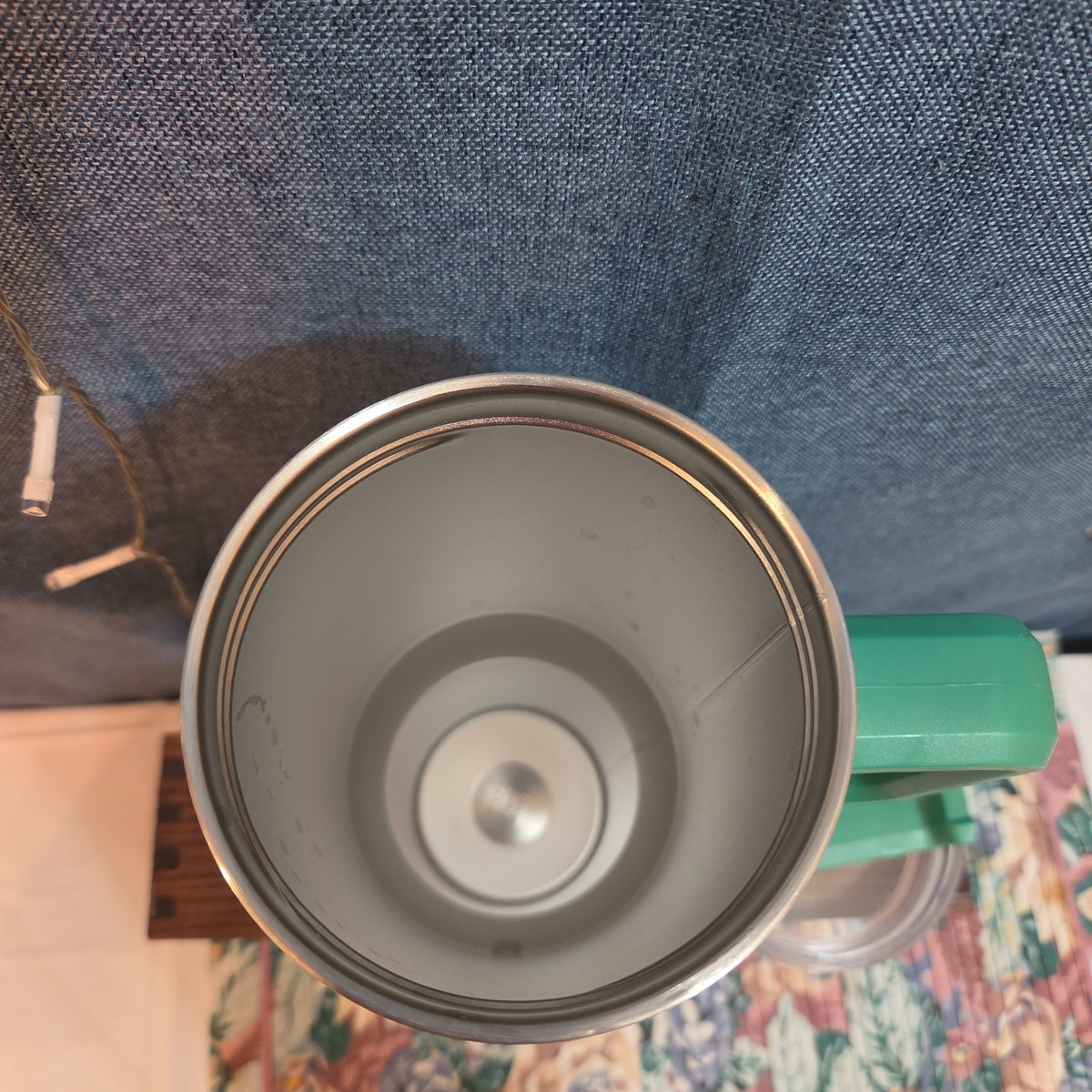 Holly Dolly Christmas 40oz Tumbler Green Stainless Travel Mug