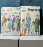 4 Sewing Patterns | Kids PJs & Retro Sweatsuits | Tote Bags | Window Valance