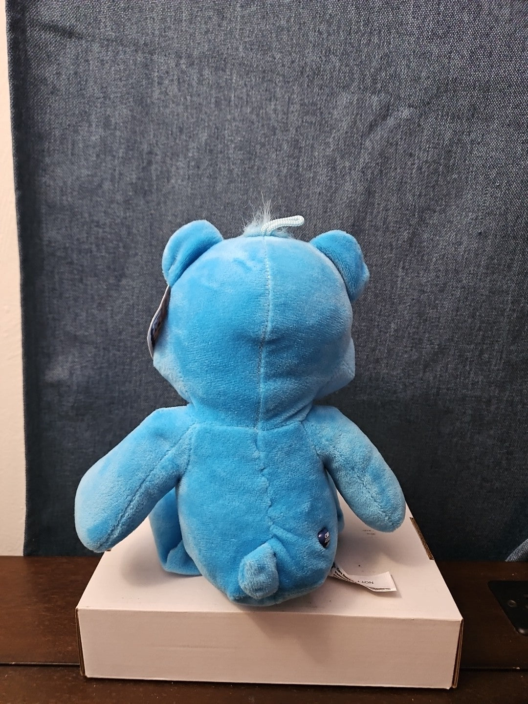 Care Bears Grumpy Bear Plush 11' Basic Fun Blue Cloud | NWT Read Condition Tear