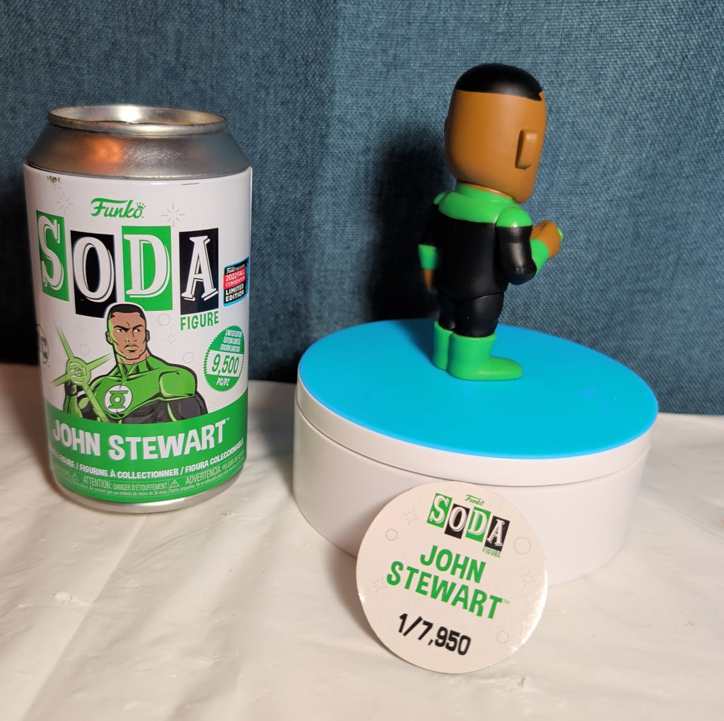 Funko Soda Green Lantern John Stewart Vinyl Figure NYCC 2022