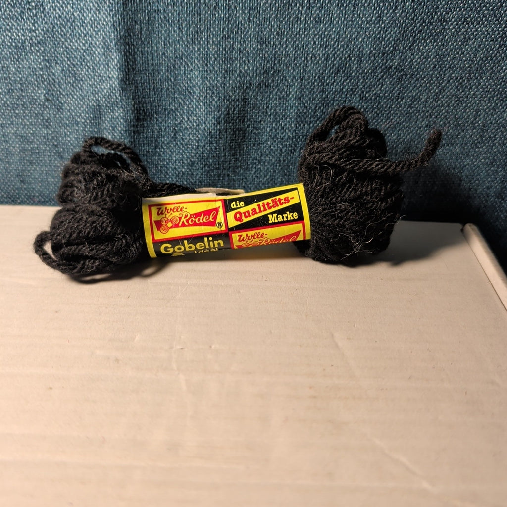 Vintage Tapestry Wool Lot 5 Skeins DMC Laine Colbert & Wolle-Rödel Virgin Wool