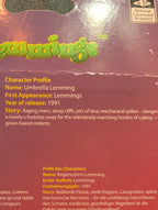 Totaku #17 Umbrella Lemming Figure Sony PlayStation Retro Gaming NIB