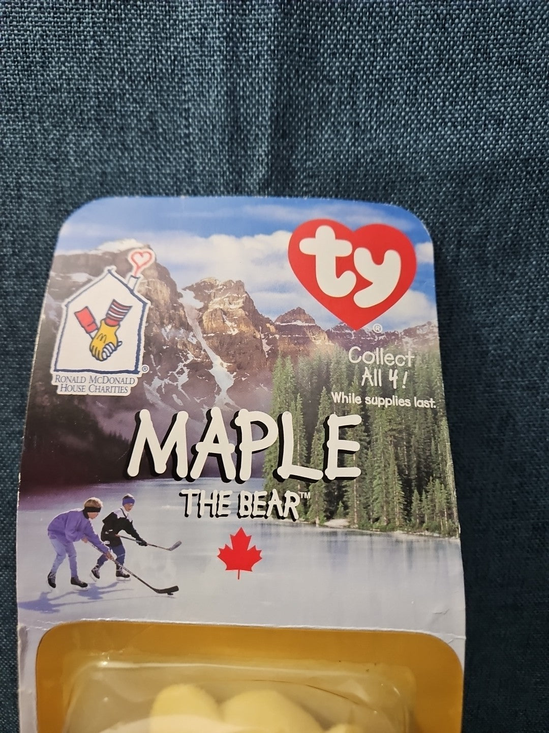 Ty Beanie Baby Maple the Bear | 1997 McDonald's Charity Exclusive