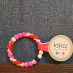 Lokai Breast Cancer Awareness Pink Silicone Bracelet Size S