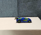 2012 Hot Wheels McDonald's Happy Meal | Blue REV ROD | Team Hot Wheels | Good