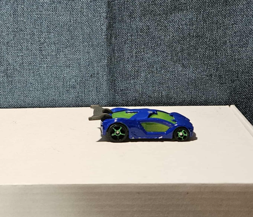 2012 Hot Wheels McDonald's Happy Meal | Blue REV ROD | Team Hot Wheels | Good