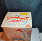Vintage Avon Humpty Dumpty Ceramic Coin Bank 1982 Hand Painted Novelty Boxed