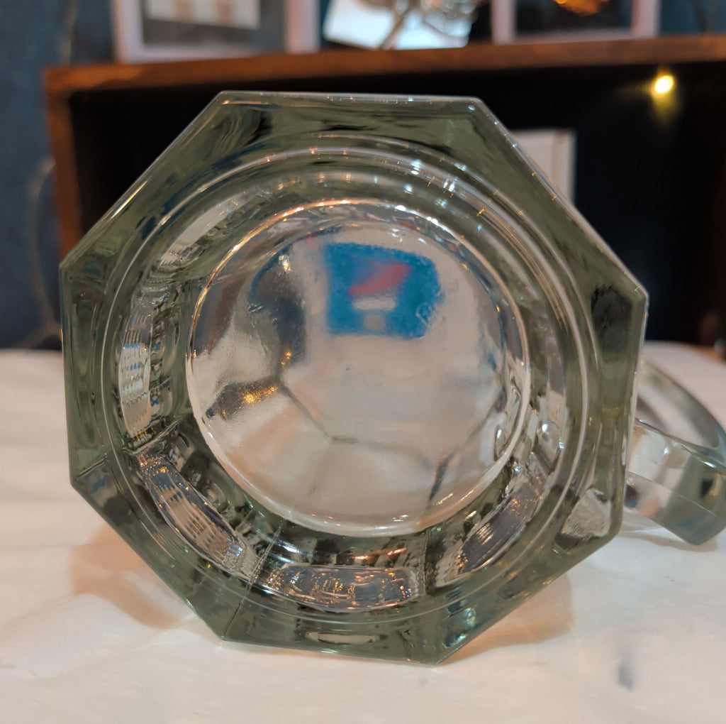 Libbey Gibraltar Super Mug 8-Inch Heavy Glass Beer Stein Vintage