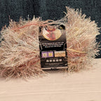 Lion Brand Fun Fur Prints Yarn 1 Skein Sandstone 225 Made in Italy Eyelash NOS
