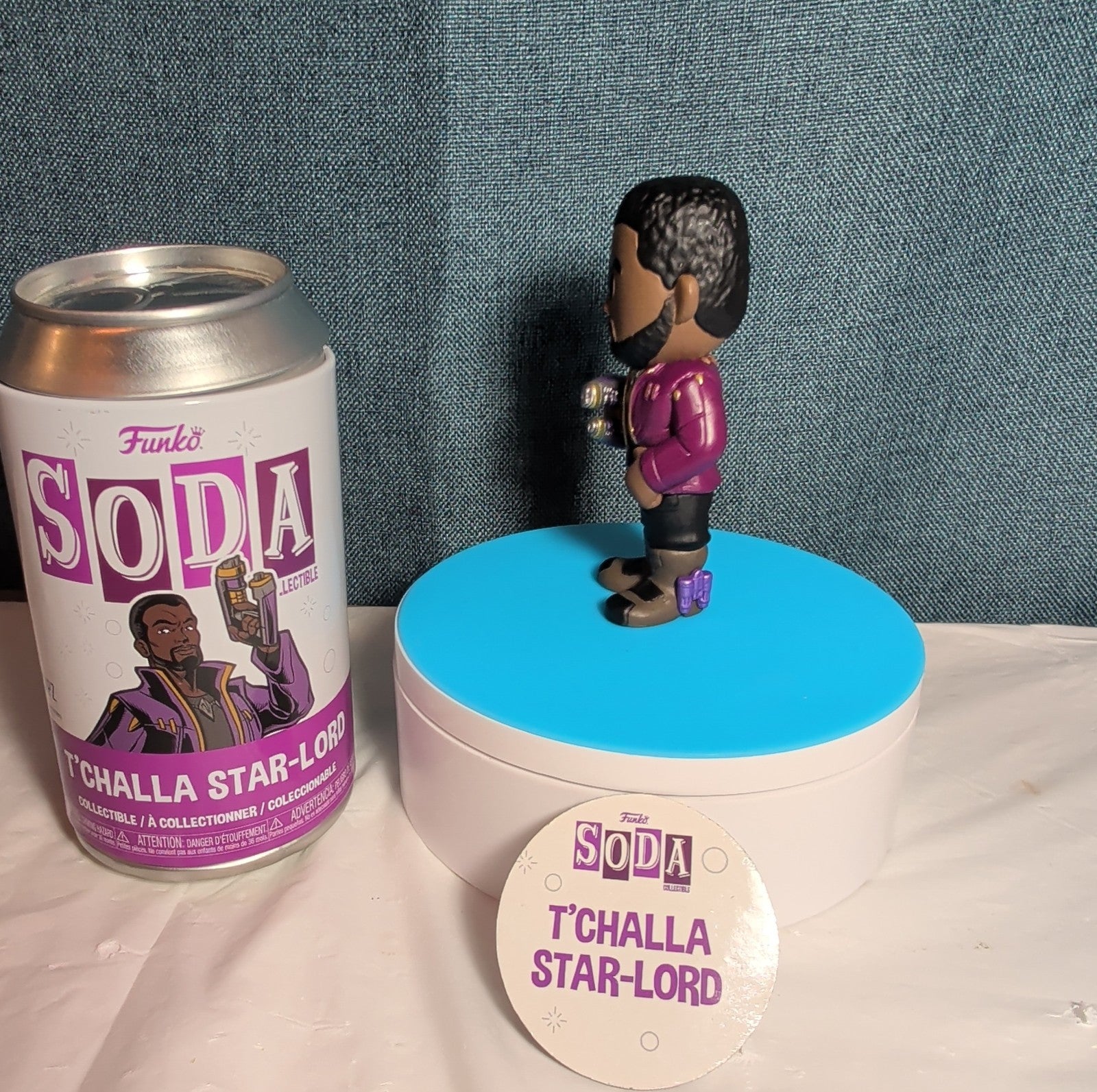 Funko Soda T'Challa Star-Lord Marvel What If Vinyl Figure