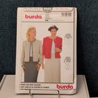BURDA 8949 Misses Jacket Sewing Pattern | Sizes 8-20 | Easy Chanel Style UNCUT