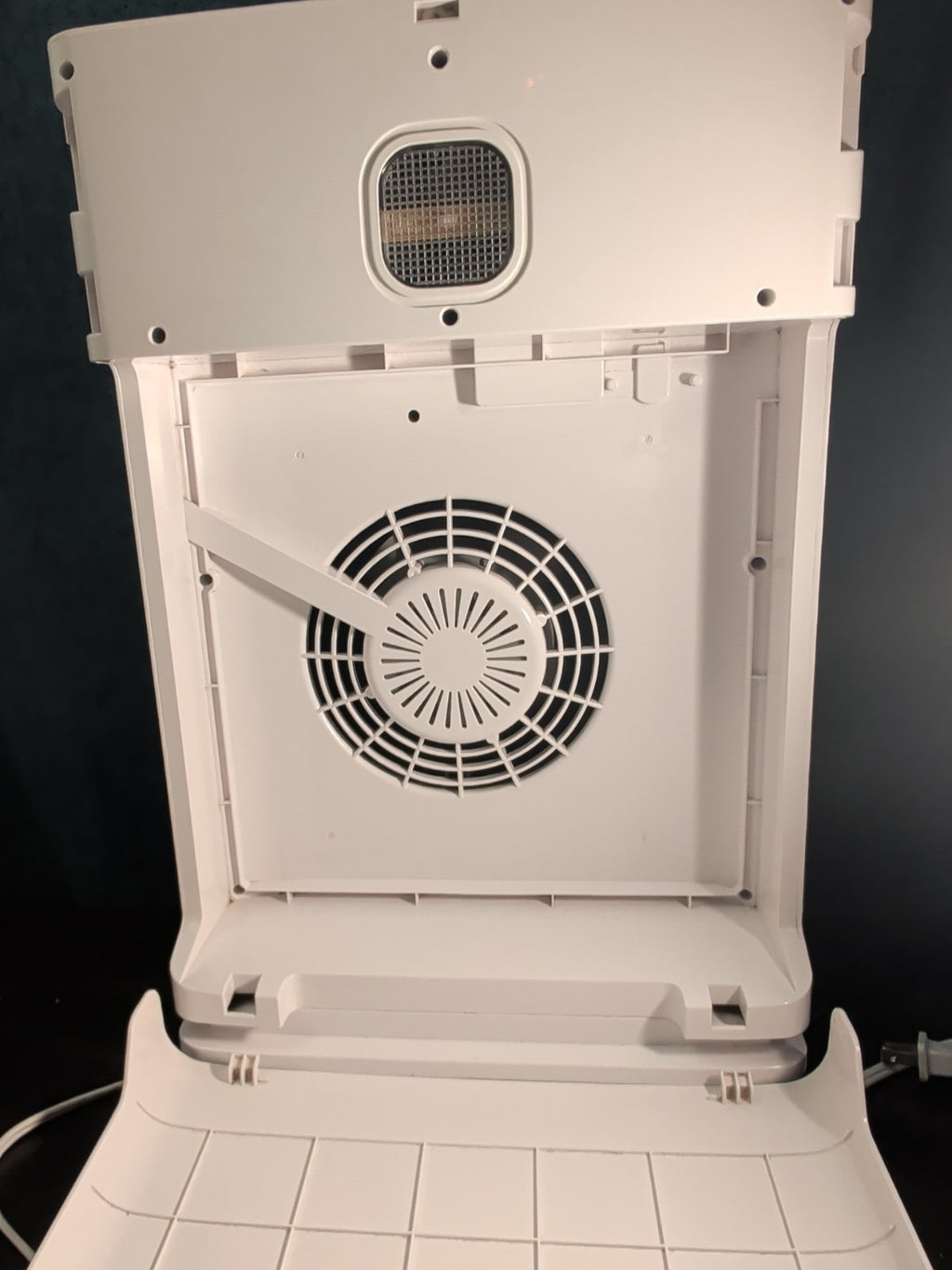 Okaysou AirMax 10L Pro Air Purifier HEPA 5-Stage 1000sq ft Room White Working