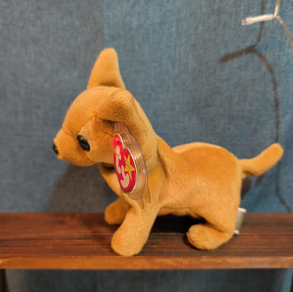 Ty Beanie Baby Tiny Chihuahua Dog Plush Vintage MWMT