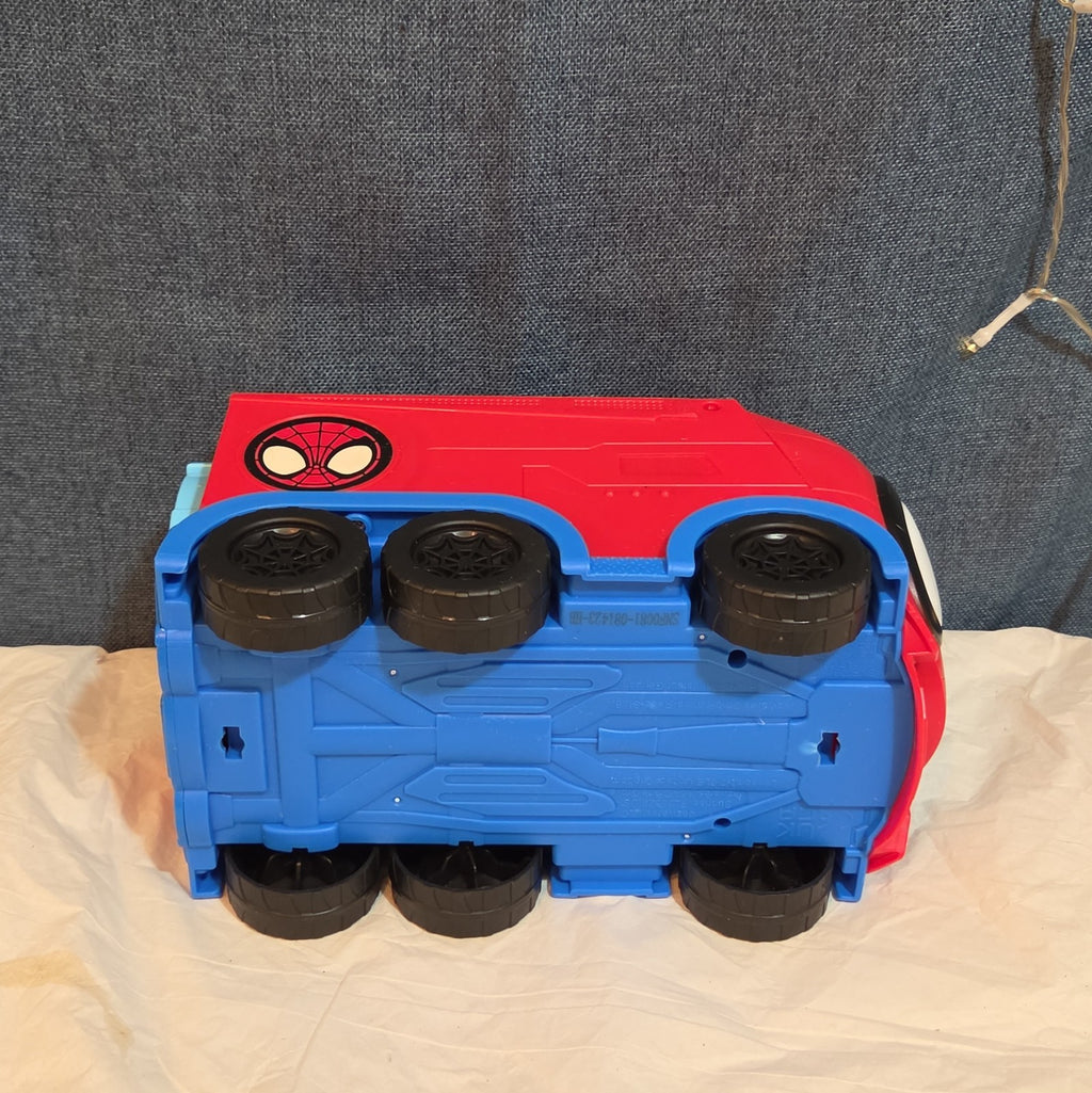 Spidey & His Amazing Friends Web Spinning Hauler Transforming Vehicle 3 In 1