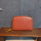 Margot New York Gina Compact Wallet Brandy Leather Boho
