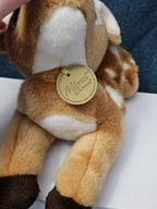 Aurora Miyoni Spotted Fawn Deer Plush 11" | Realistic Laying Down Stuffed Animal