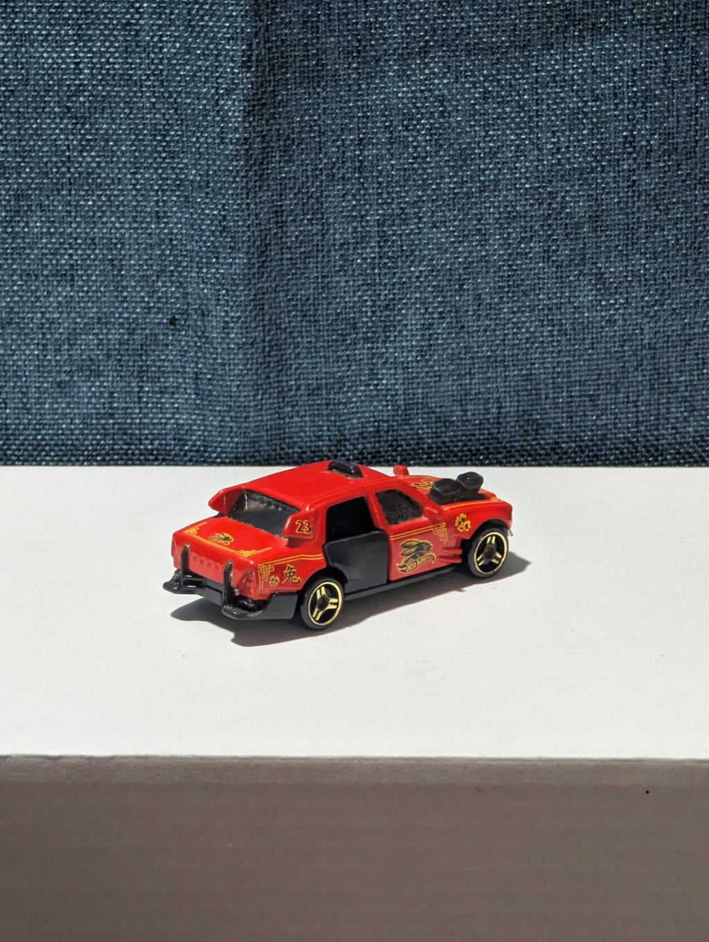 Hot Wheels Time Attaxi Year of the Rabbit '23 | Red HW Metro Series Opening Door