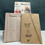 Simplicity 9196 Sewing Pattern Dress Raised Empire Waist Size 6-10 UNCUT Vtg 90s