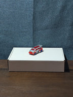 Hot Wheels Speed Box (2012) | Red White & Blue "Super Chromes" |Diecast Van