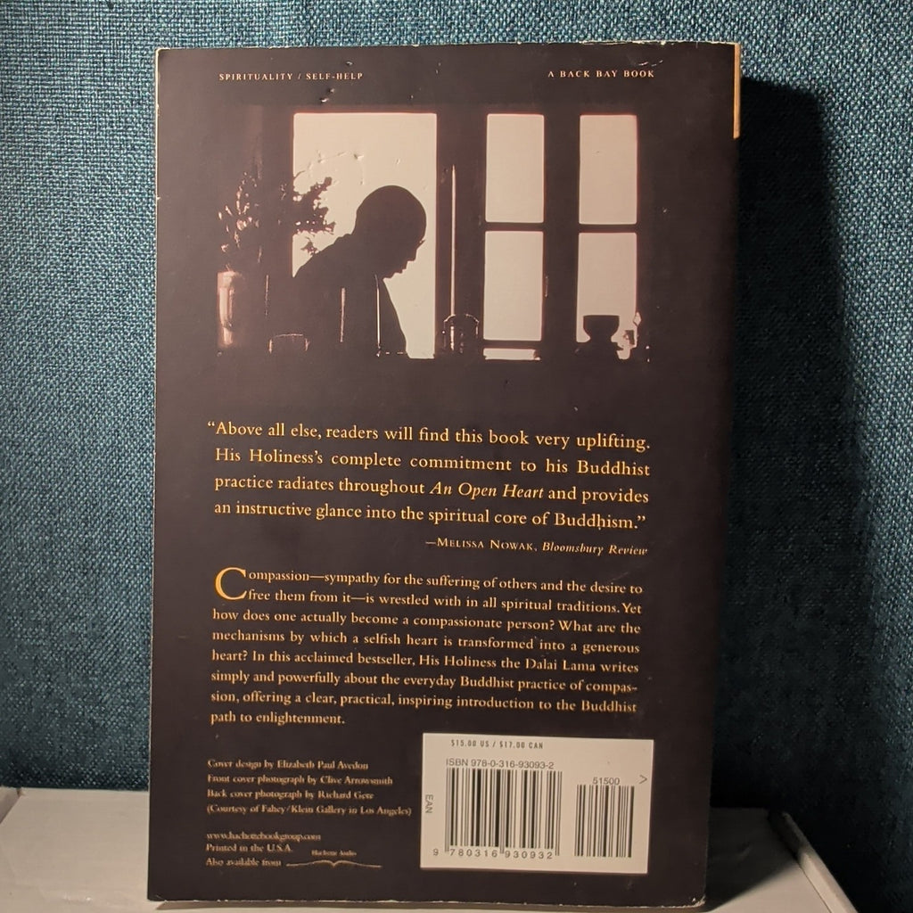 An Open Heart Practicing Compassion in Everyday Life Dalai Lama Paperback