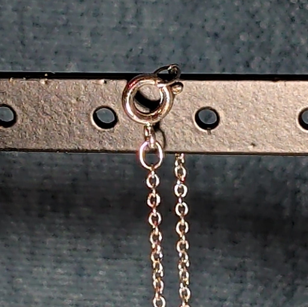 Harry Potter Deathly Hallows Silver Tone Pendant Chain Necklace
