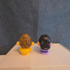 Fisher Price Little People Figures Lot of 4 Disney Belle Boy Girl Replacement