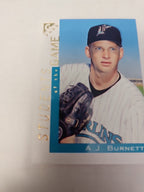 2000 Topps Gallery - Students of the Game A.J. Burnett #127