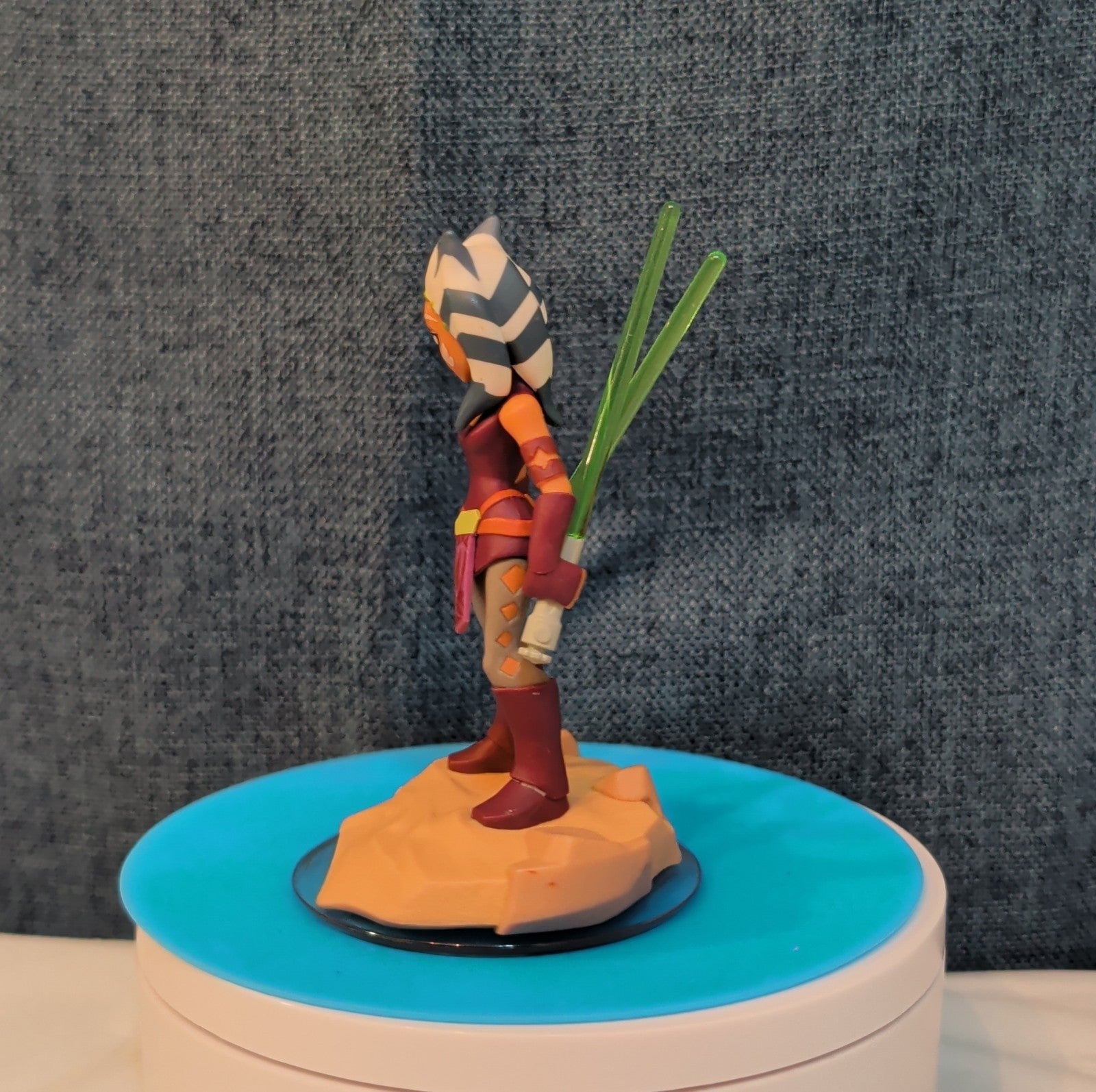 Disney Infinity 3.0 Ahsoka Tano Star Wars PVC Figure Loose INF-1000203