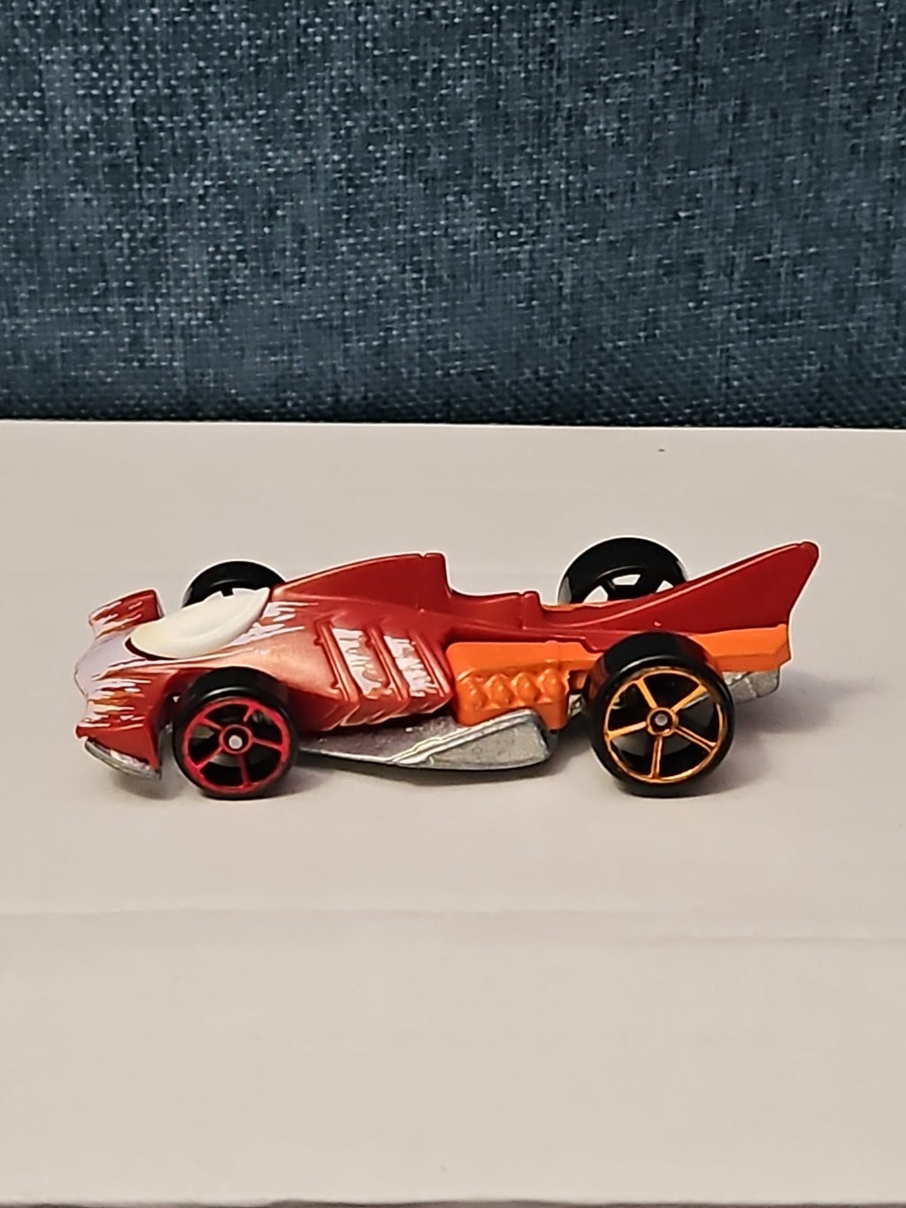 Hot Wheels Hammer Down | Red & Orange Turbine Dragster | Track Stars | Loose