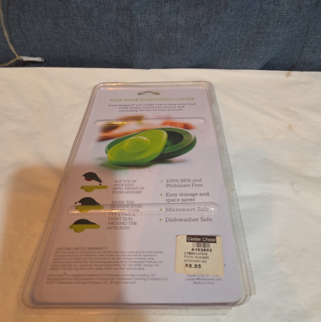Farberware Food Huggers Silicone Avocado Saver 2-Pack BPA-Free