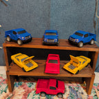 Toy Car Truck Lot 7Pc Plastic Blue Red Yellow