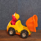 Sesame Street Elmo Dump Truck Plastic Construction Toy 2001