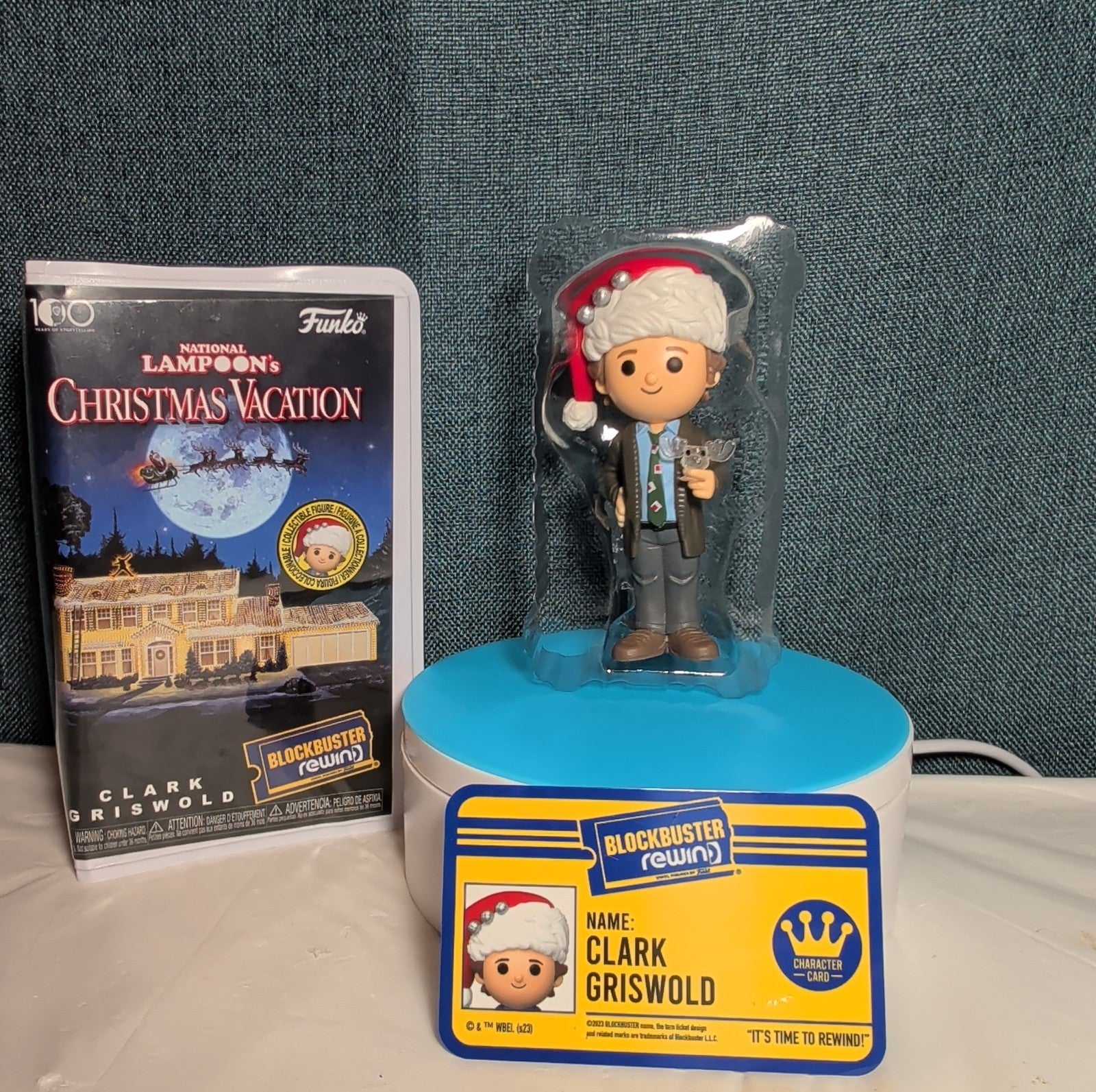 Funko Blockbuster Rewind Clark Griswold Vinyl Figure Christmas