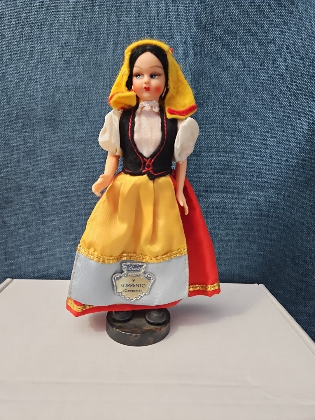 Vintage Italian Souvenir Dolls Pair | Genova & Sorrento | Sleep Eyes