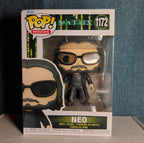Funko Pop! Movies Matrix Neo 1172 Vinyl Figure Resurrections with Protector