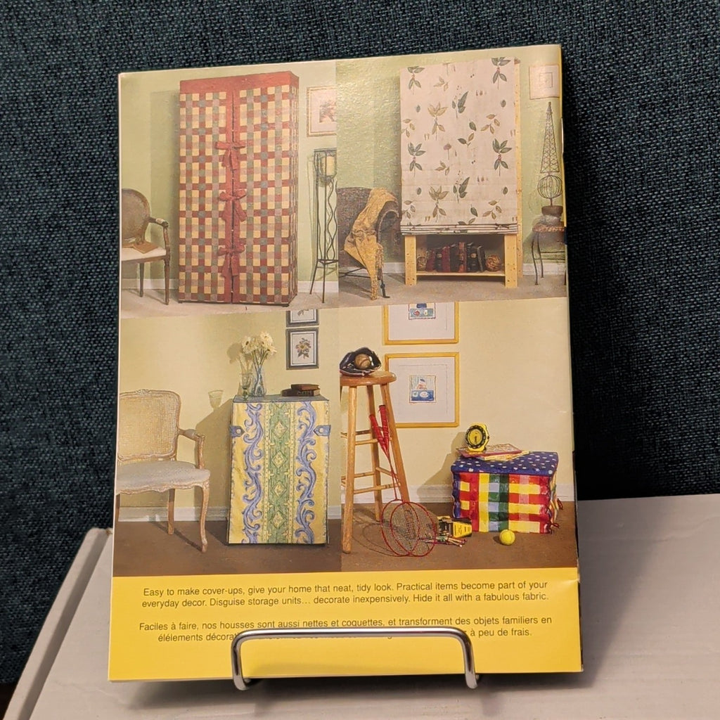 McCall’s 2164 Pattern STORAGE COVER-UPS | Bookcase Shelf Crate UNCUT Donna Babyl