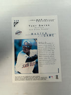 2000 Topps Gallery - Masters of the Game Tony Gwynn #118