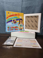 DIY Diamond Art Kit for Kids | Llama Design with White Frame | Puzzle Brain Fun 