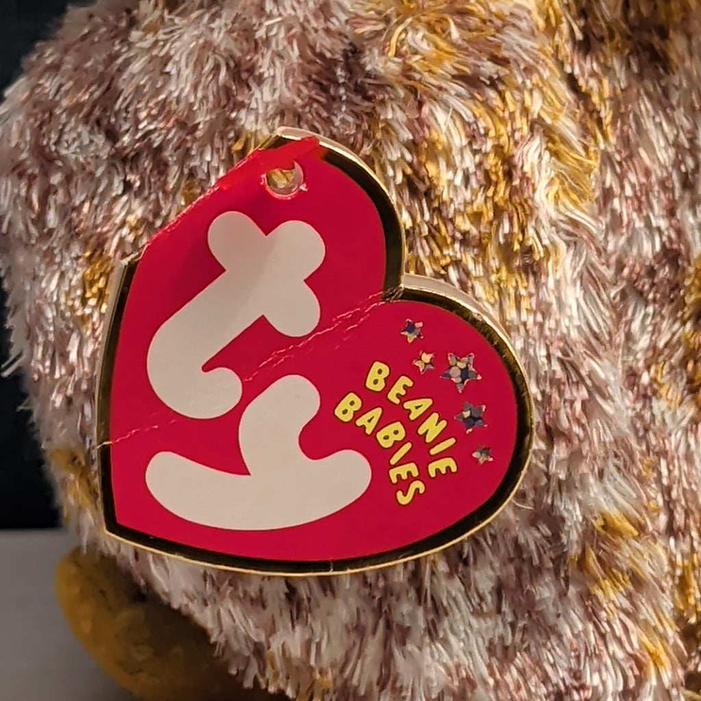 Ty Beanie Baby Smarter Owl Graduation 2002 Retired Mint Plush With Tag