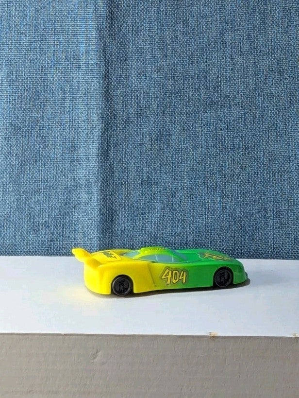 NASCAR Racers STUNTS #404 Fastex Car 2001 McDonald's Wendy's Pullback Toy