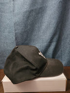 True Religion Hat Black Baseball Cap Buddha Design Adjustable Snapback Mens