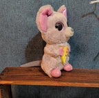 Ty Beanie Boos Squeaker Mouse 6" Plush Sparkle Cheese Kidcore