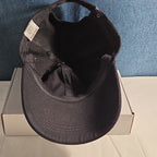Black Rhinestone Trim Baseball Cap Peng Yuan
