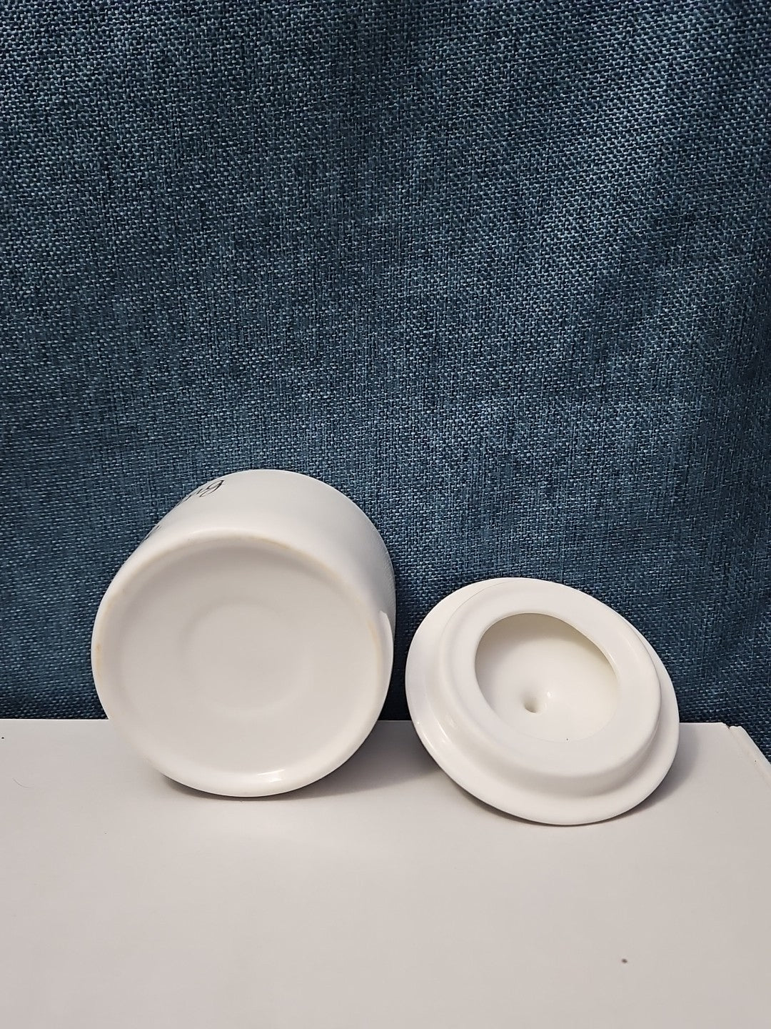 Ceramic Sugar Bowl with Lid | "Sugar & Spice"