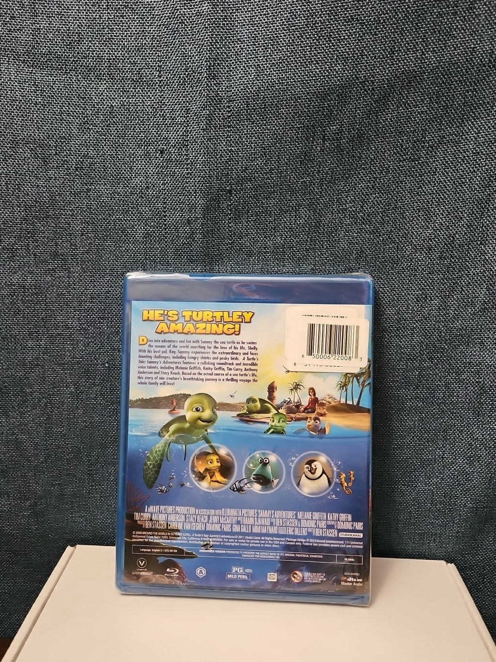 A Turtle's Tale: Sammy's Adventures (Blu-ray) NEW SEALED | Family Animation