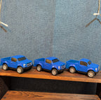 Toy Car Truck Lot 7Pc Plastic Blue Red Yellow